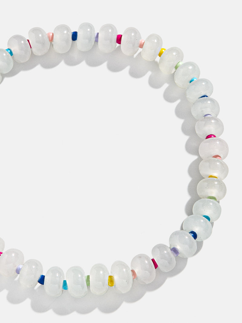 BaubleBar Laine Glass Bead Bracelet - Clear - Get an extra 20% off sale styles. Discount applied in cart 