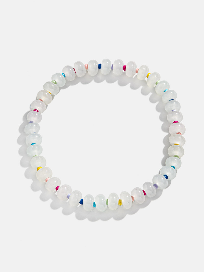 BaubleBar Laine Glass Bead Bracelet - Clear - Get an extra 20% off sale styles. Discount applied in cart 