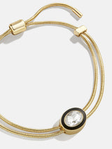 BaubleBar Stacey Bracelet - Black Circle - Cyber Monday Ends Tonight: Enjoy 30% Off​