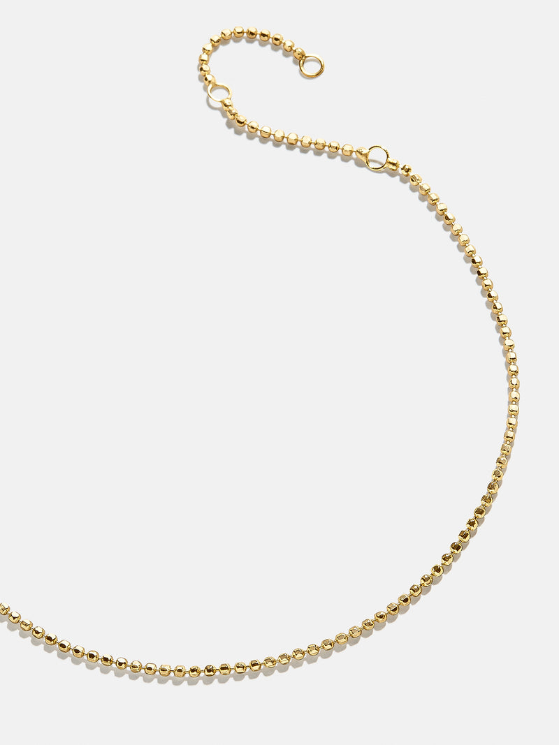 Stephanie 18K Gold Anklet Gold – 18K gold plated sterling silver