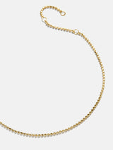 BaubleBar Stephanie 18K Gold Anklet - Gold - 
    18K Gold Plated Sterling Silver
  
