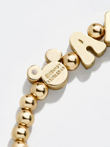 BaubleBar Mickey Mouse Disney Custom Pisa Bracelet - Gold/Pavé - Get Gifting: Enjoy 20% Off​
