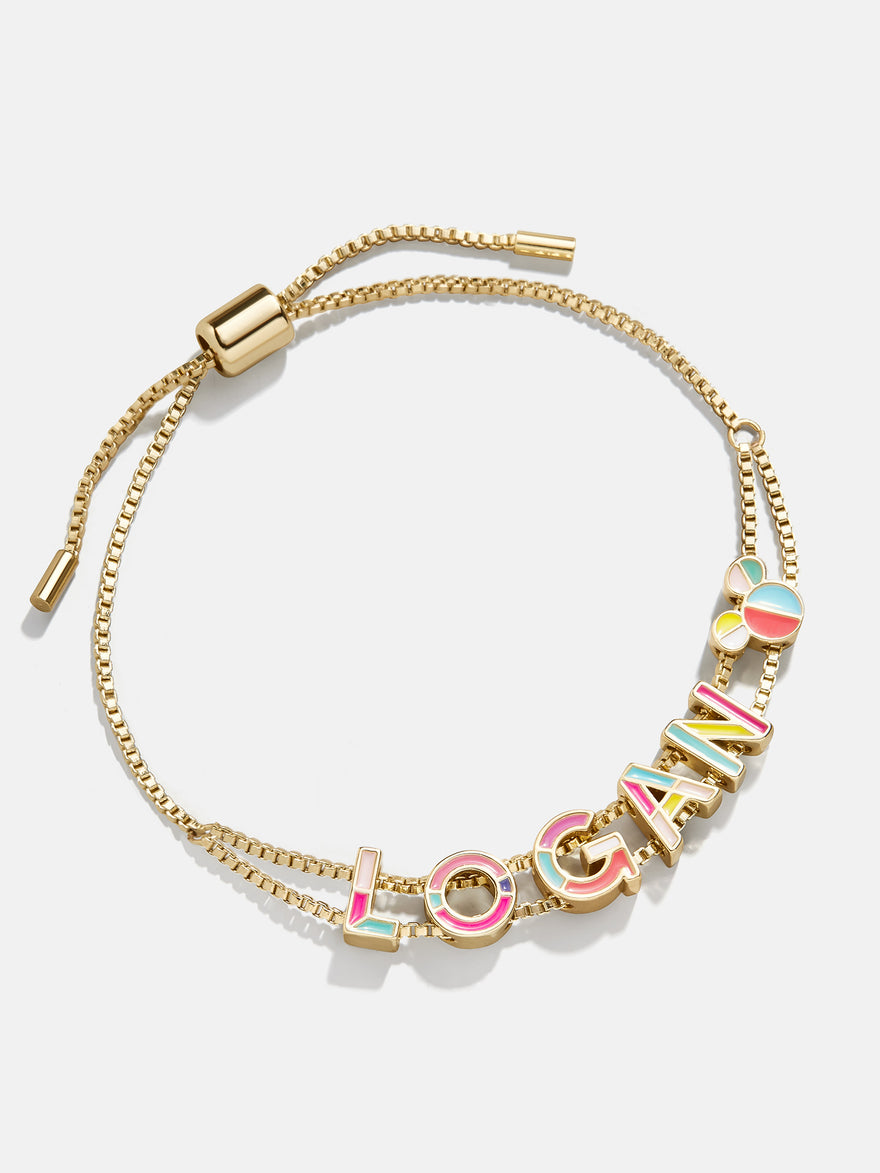 Mickey Mouse Disney Custom Slider Bracelet - Multi