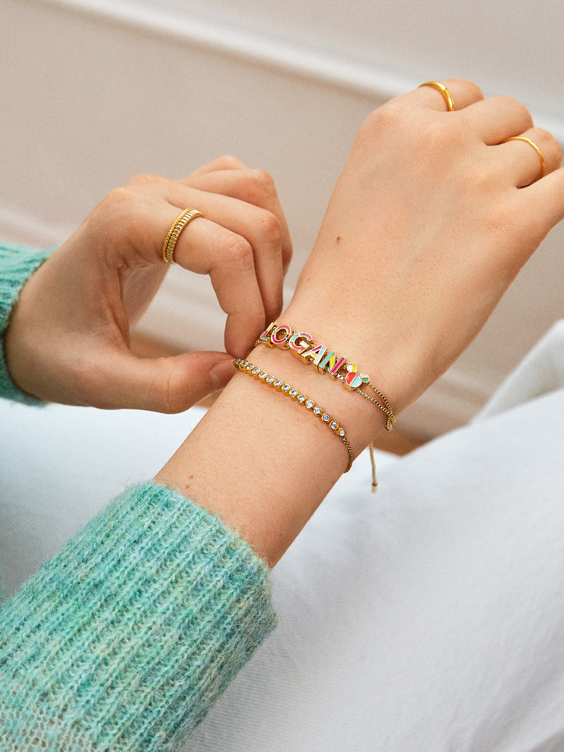 BaubleBar Mickey Mouse Disney Custom Slider Bracelet - Multi - Get Gifting: Enjoy 20% Off​
