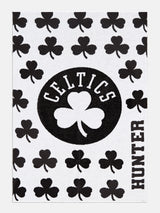 BaubleBar Boston Celtics NBA Custom Blanket - Custom, machine washable blanket