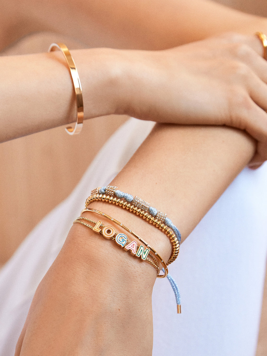 Baublebar Mini Custom Slider Bracelet