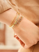 BaubleBar Custom Slider Bracelet - Negative Space Pavé - 
    Custom slider nameplate bracelet
  
