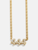 BaubleBar 18K Gold Plated Sterling Silver. Pavé Cubic Zirconia Stones - 
    18K Gold Plated Sterling Silver
  
