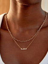 BaubleBar 18K Gold Pavé Custom Number Necklace - 18K Gold Plated Sterling Silver. Pavé Cubic Zirconia Stones - 
    Enjoy 20% off - This Week Only
  
