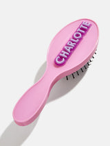 BaubleBar Block Font Mini Custom Hair Brush - Block Font Lavender - Get Gifting: Enjoy 20% Off​