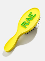 BaubleBar Fine Line Mini Custom Hair Brush - Fine Line Yellow - 
    Personalized hair brush
  
