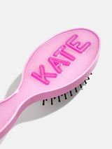 BaubleBar Fine Line Mini Custom Hair Brush - Fine Line Lavender - 
    Personalized hair brush
  
