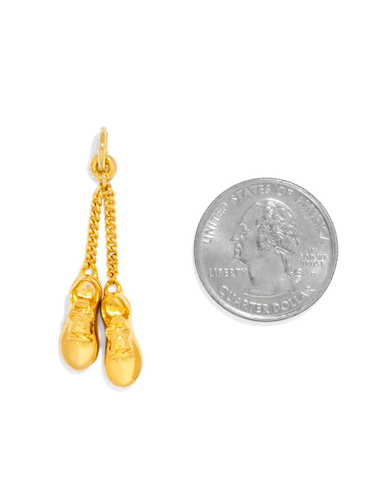 BaubleBar Tennis Shoes Charm - Gold - 
    Enjoy an extra 20% off sale - This Week Only
  
