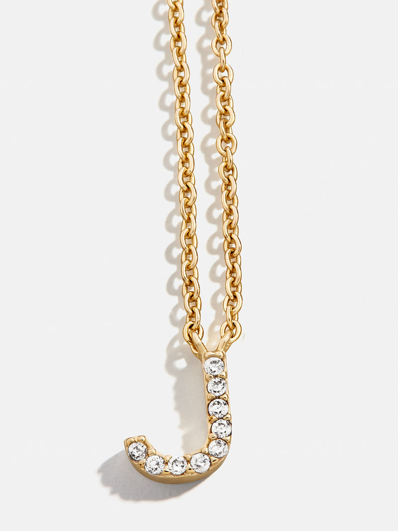 BaubleBar Initial J Necklace - Initial necklace