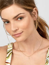 BaubleBar Initial J Necklace - Initial necklace