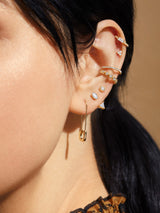 BaubleBar Spillo 18K Gold Earrings - 18K Gold Plated Sterling Silver or Sterling Silver