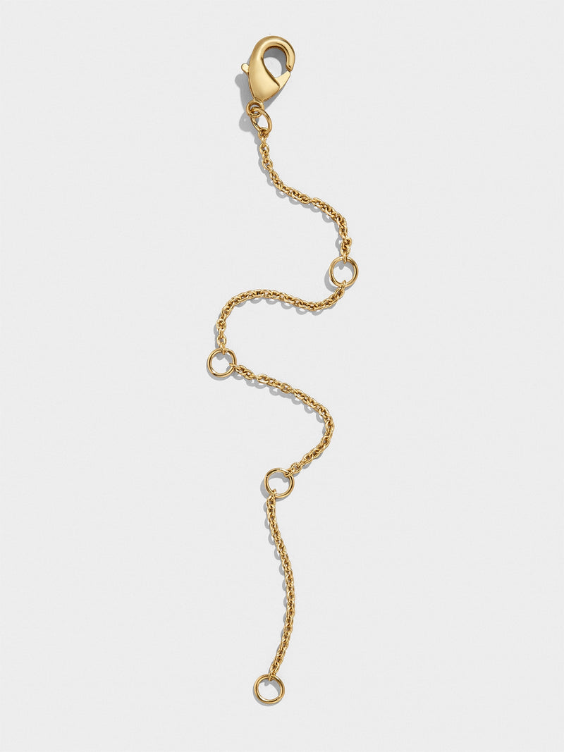 BaubleBar Extra Long Chain Extender 4" - Gold - Necklace length extender