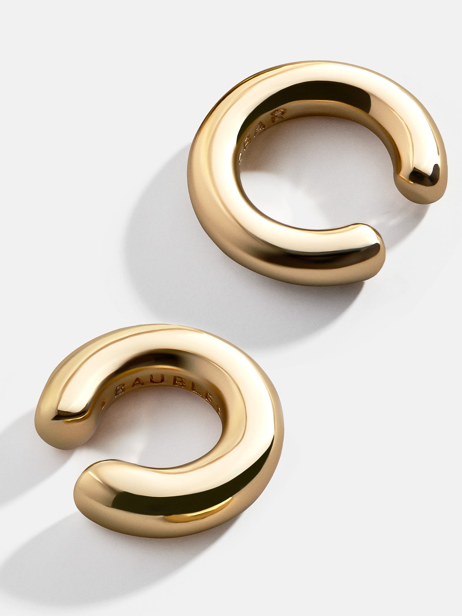 Haydyn Ear Cuff Set Gold Two ear cuffs BaubleBar