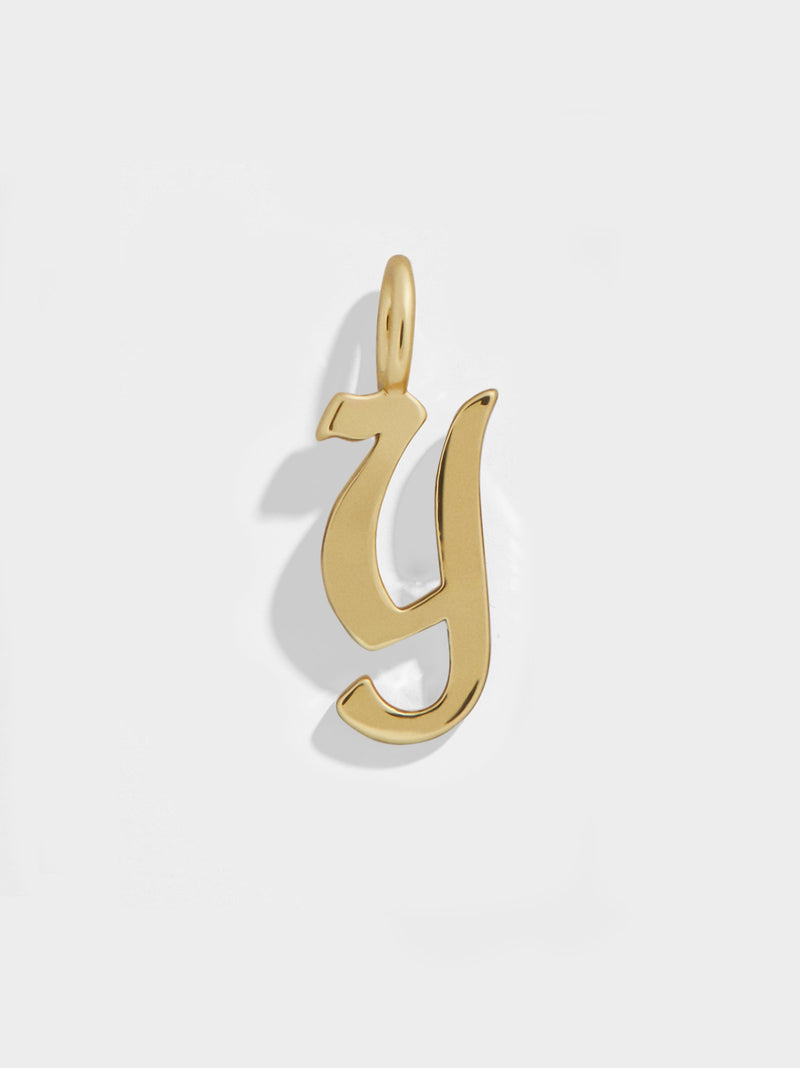 BaubleBar Alpha Charm - Gold - 
    Enjoy an extra 20% off sale - This Week Only
  
