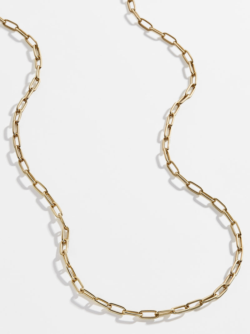 BaubleBar Mini Hera 14K Gold Necklace - Gold - 
    14K Gold Plated Sterling Silver or Sterling Silver
  
