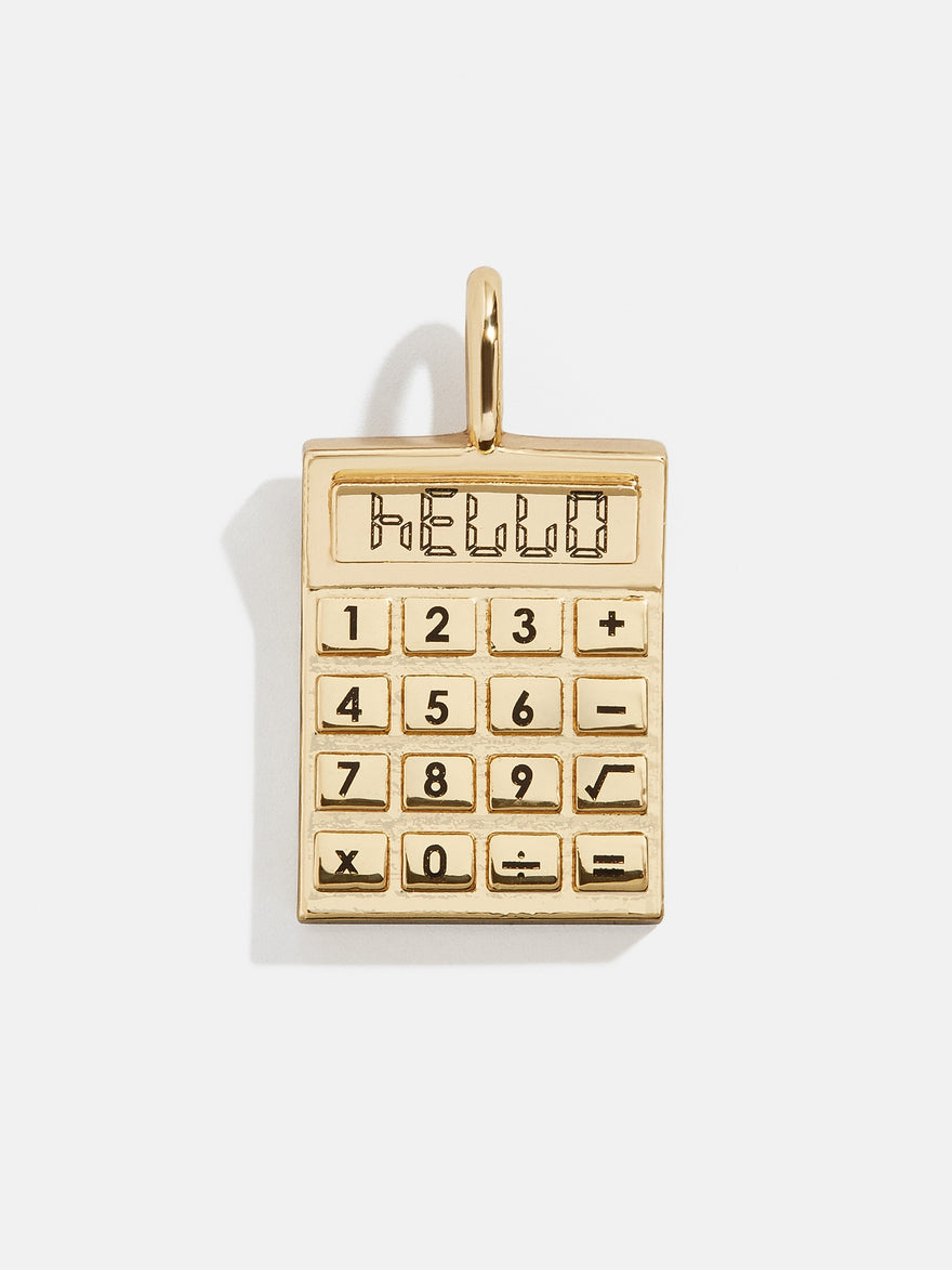 Know Your Worth Charm - Gold