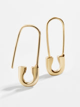 BaubleBar Mini Spillo 18K Gold Earrings - Gold - 
    18K Gold Plated Sterling Silver
  
