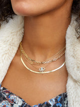 BaubleBar Spillo 18K Gold Necklace - Gold - Cyber Monday Ends Tonight: Enjoy 30% Off​