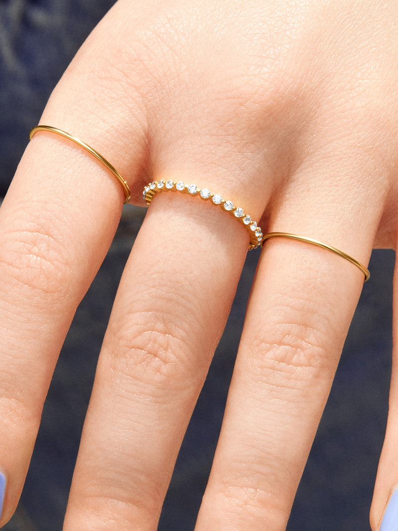 BaubleBar Mera 18K Gold Ring - Get Gifting: Enjoy 20% Off​