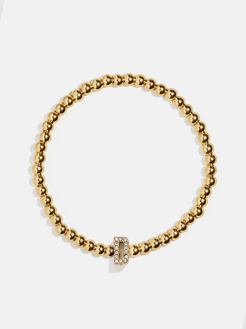 BaubleBar D - 
    Gold beaded stretch bracelet
  
