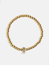 BaubleBar R - 
    Gold beaded stretch bracelet
  
