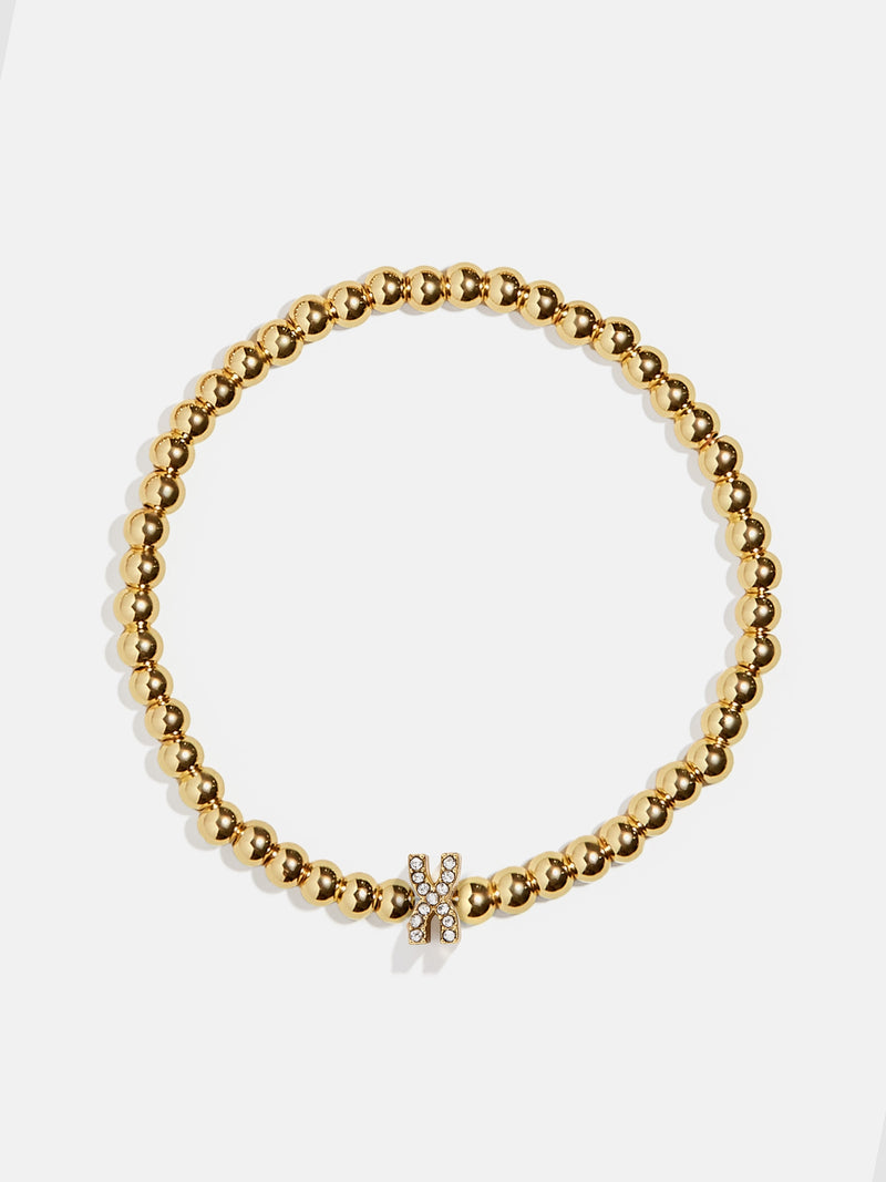 BaubleBar X - 
    Gold beaded stretch bracelet
  
