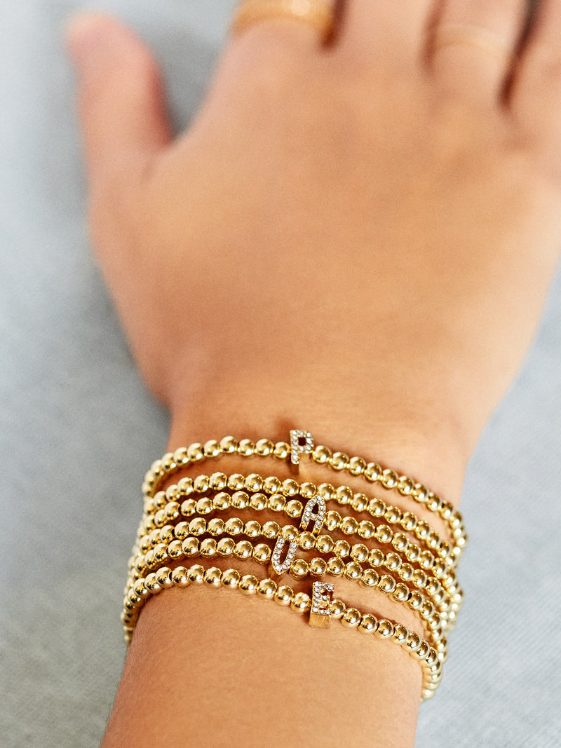 BaubleBar Initial Pisa Bracelet - Pavé Vertical - 
    Enjoy 20% off - This Week Only
  
