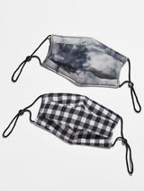 BaubleBar Baublebar For Your Mini Adjustable Face Mask Set Of 2 - Multi - 
    Face mask
  
