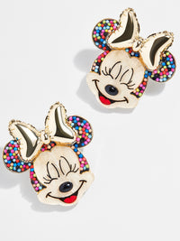 Minnie Mouse Disney Birthday Earrings