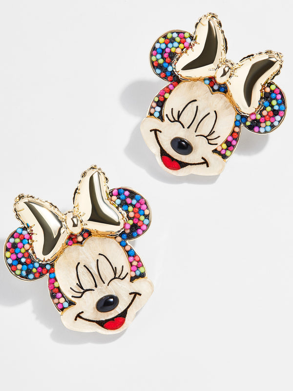 Minnie Mouse Disney Birthday Earrings