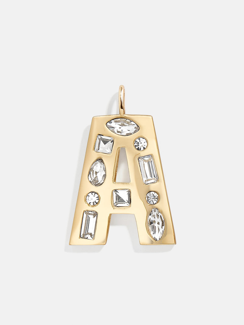 BaubleBar Gem Alpha Charm - Gold - 
    Enjoy an extra 20% off sale - This Week Only
  
