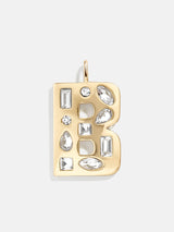 BaubleBar Gem Alpha Charm - Gold - 
    Enjoy an extra 20% off sale - This Week Only
  
