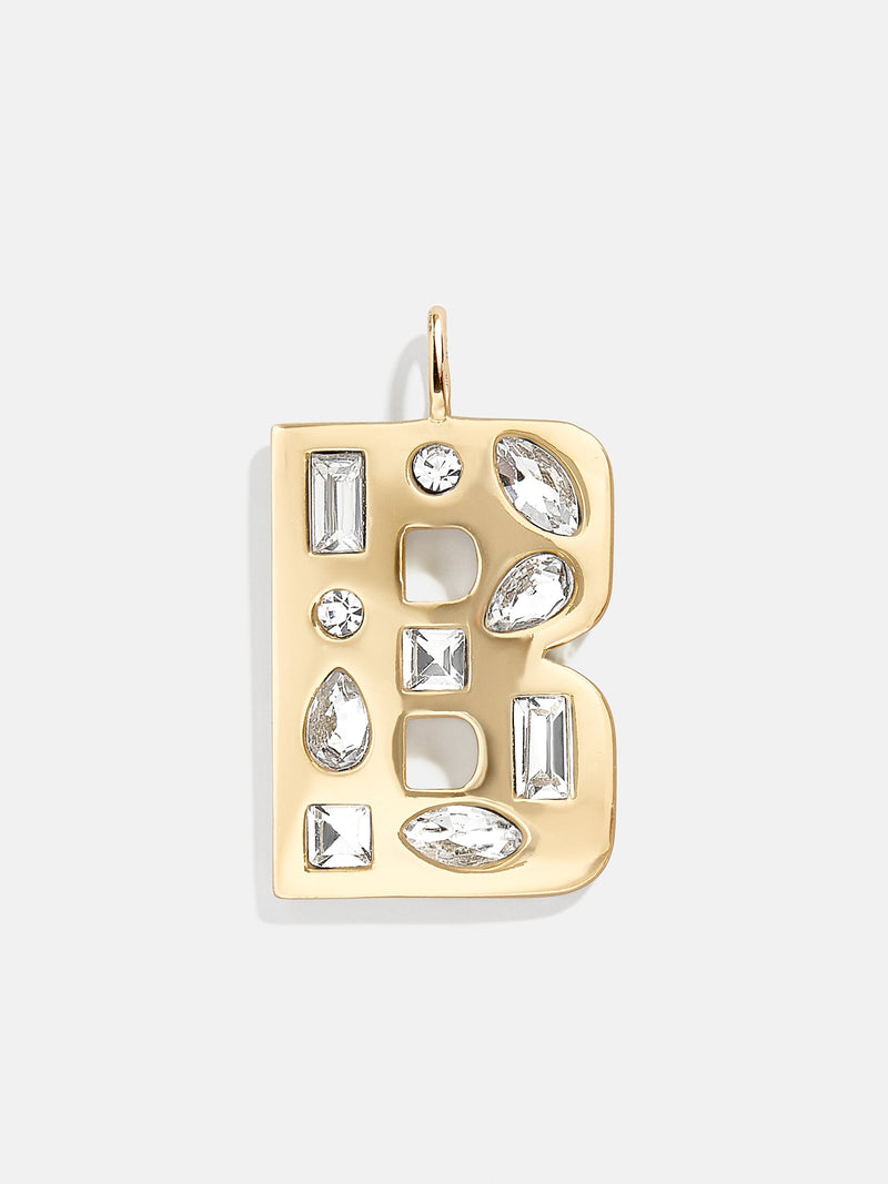 BaubleBar Gem Alpha Charm - Gold - 
    Enjoy an extra 20% off sale - This Week Only
  
