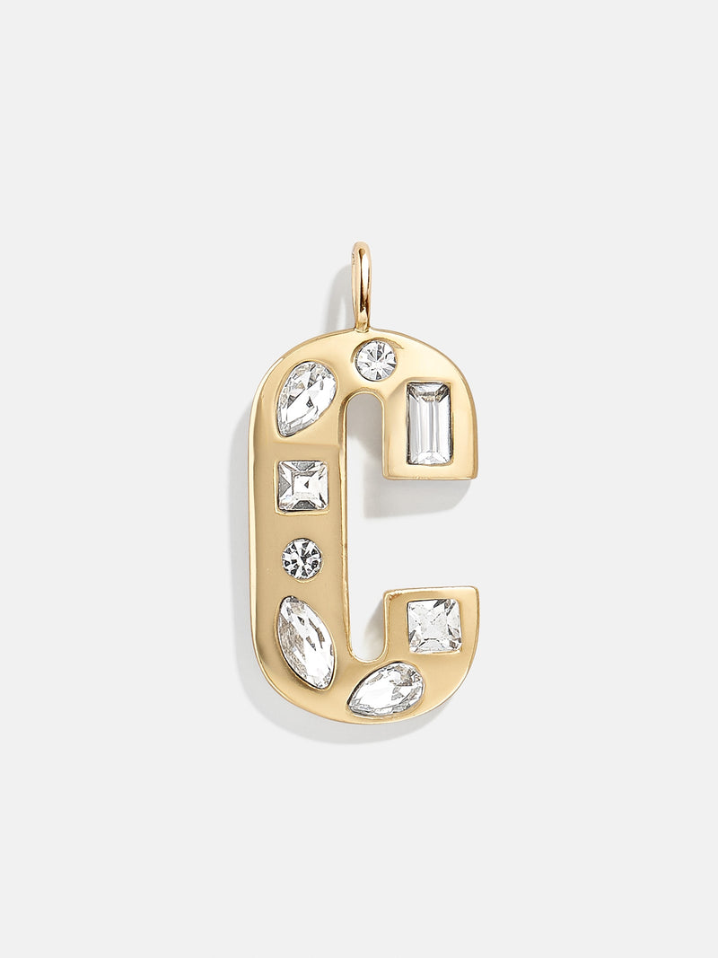 BaubleBar Gem Alpha Charm - Gold - 
    Enjoy an extra 20% off sale - This Week Only
  
