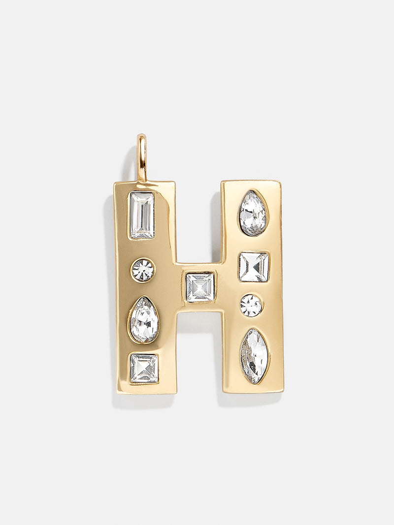 BaubleBar Gem Alpha Charm - Gold - 
    Enjoy an extra 20% off sale - This Week Only
  
