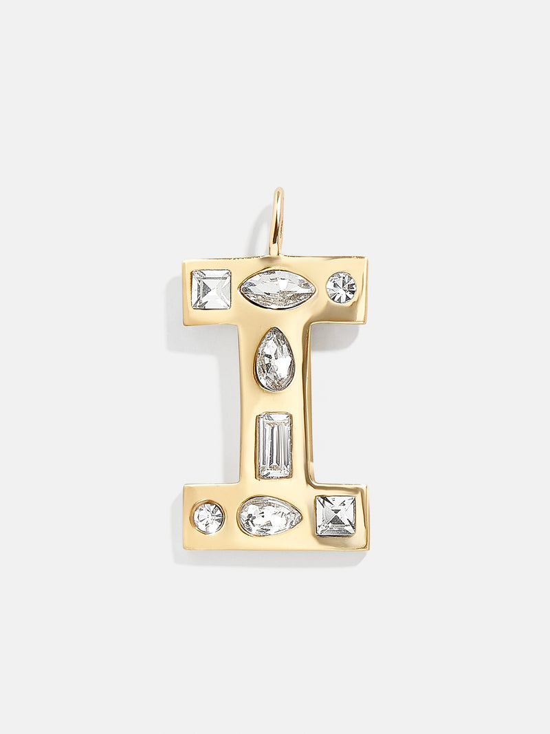 BaubleBar Gem Alpha Charm - Gold - 
    Enjoy an extra 20% off sale - This Week Only
  

