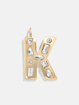 BaubleBar Gem Alpha Charm - Gold - 
    Enjoy an extra 20% off sale - This Week Only
  
