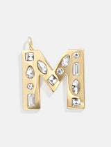 BaubleBar Gem Alpha Charm - Gold - 
    Enjoy an extra 20% off sale - This Week Only
  
