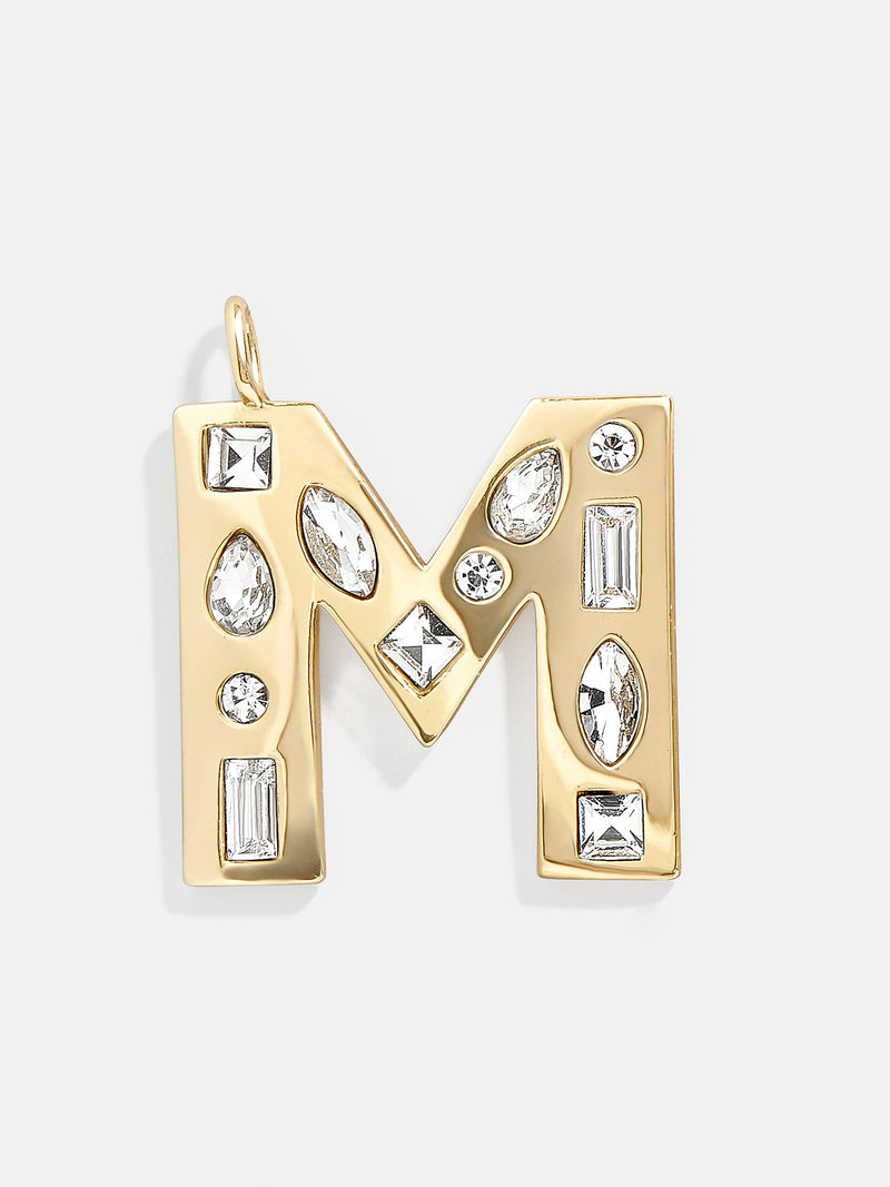 BaubleBar Gem Alpha Charm - Gold - 
    Enjoy an extra 20% off sale - This Week Only
  
