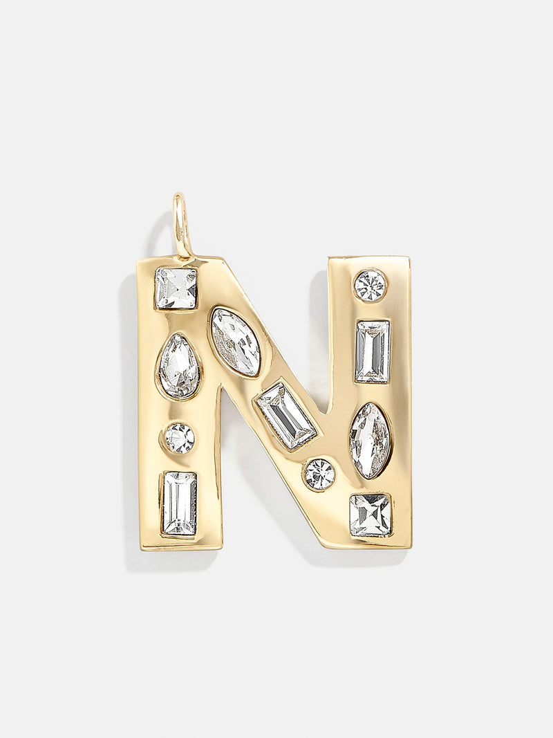 BaubleBar Gem Alpha Charm - Gold - 
    Enjoy an extra 20% off sale - This Week Only
  
