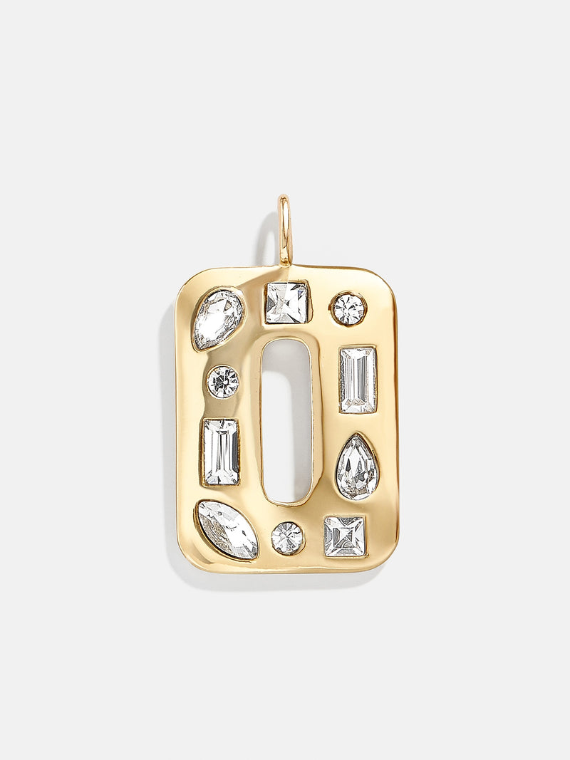 BaubleBar Gem Alpha Charm - Gold - 
    Enjoy an extra 20% off sale - This Week Only
  
