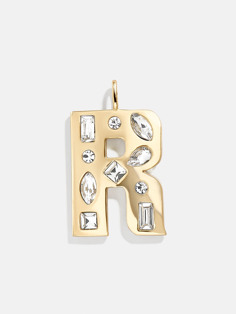 BaubleBar Gem Alpha Charm - Gold - 
    Enjoy an extra 20% off sale - This Week Only
  

