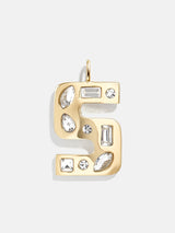 BaubleBar Gem Alpha Charm - Gold - 
    Enjoy an extra 20% off sale - This Week Only
  

