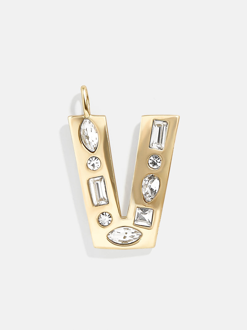 BaubleBar Gem Alpha Charm - Gold - 
    Enjoy an extra 20% off sale - This Week Only
  
