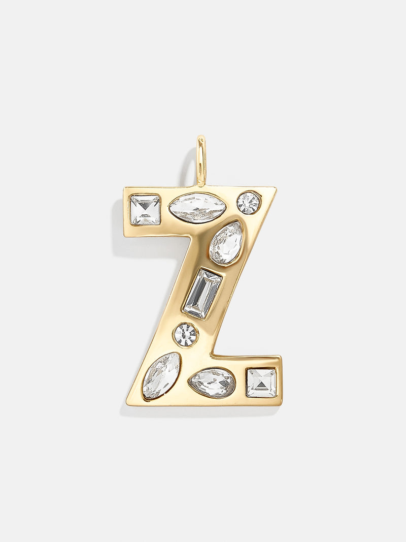 BaubleBar Gem Alpha Charm - Gold - 
    Enjoy an extra 20% off sale - This Week Only
  
